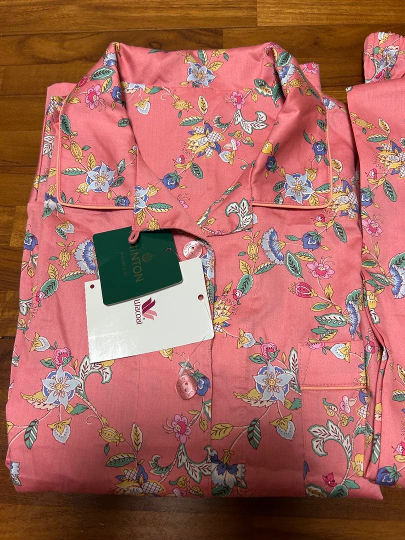 ワコール　ミントン　WACOAL MINTONパジャマ　ルームウェアMサイズ前開 ワコール_リラックス＆スリープ 【綿100％】ふわっとやわらかな