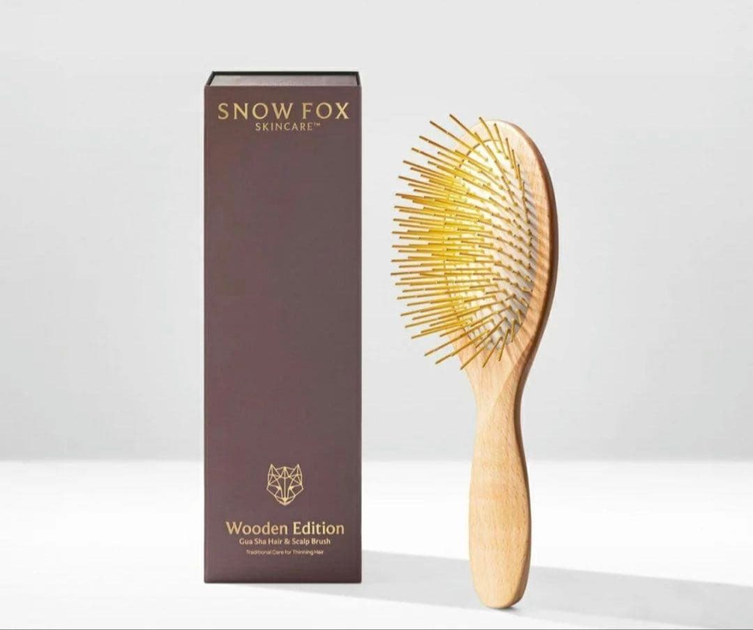  FOX GUA SHA ヘア＆スカルプブラシ プレミアム FOX カッサ ヘアブラシ - 【公式サイト】SNOW FOX SKINCARE