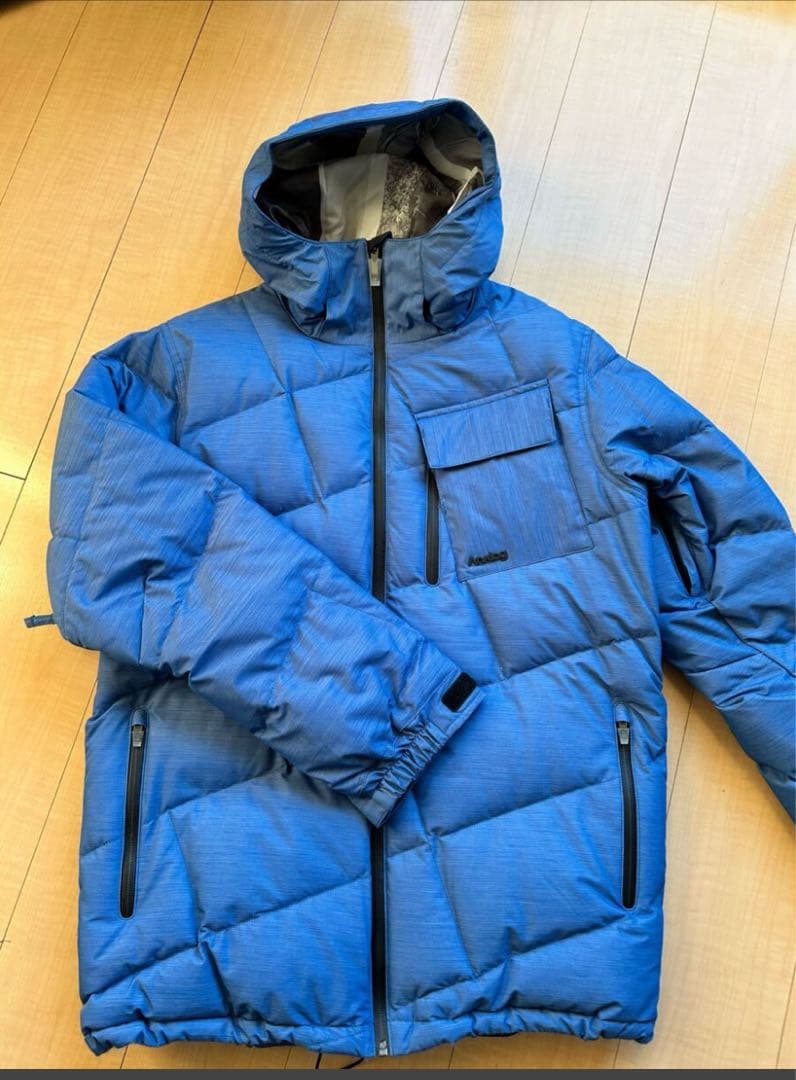 AG スノーダウンジャケット 青　BURTON バートン
