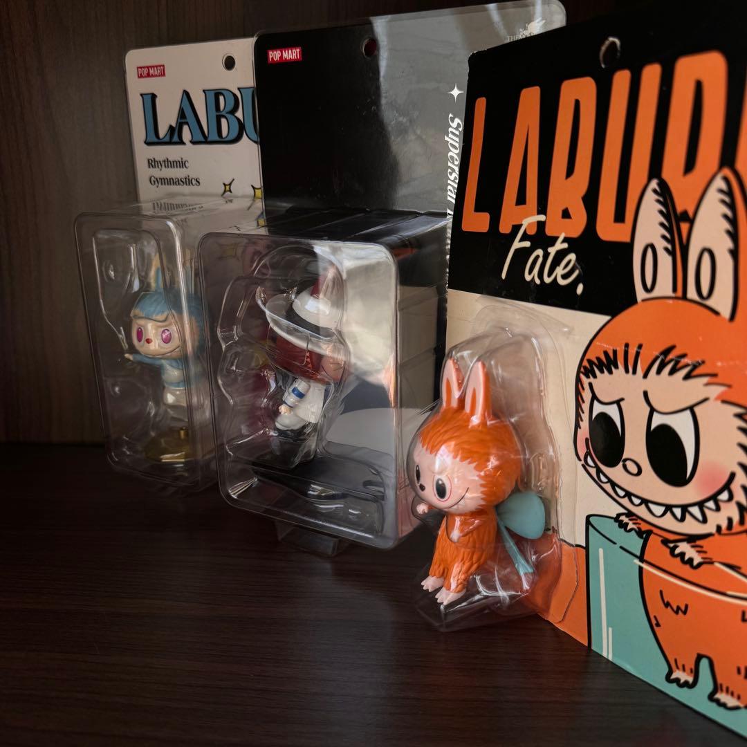 POP MART LABUBU フィギュア 3点セット