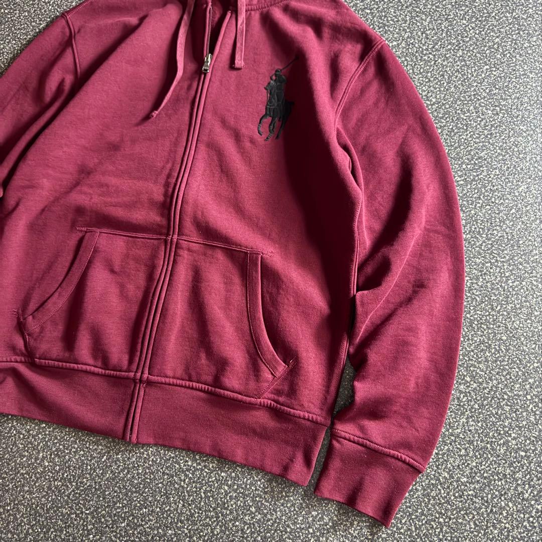 Polo Ralph Lauren big pony zip hoodie - メルカリ