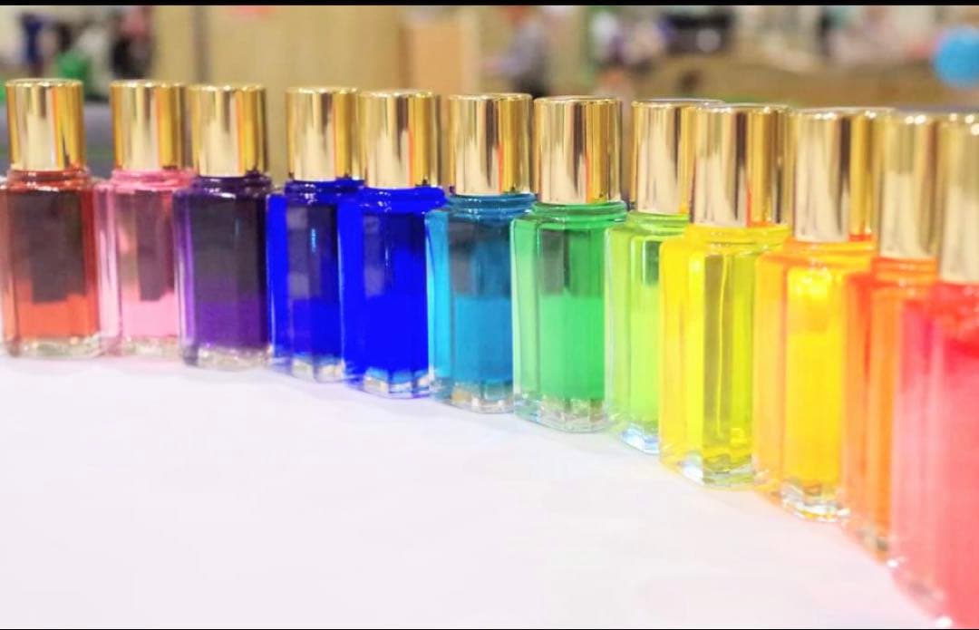 TCカラーセラピー カラーボトル（セッション用シートとテキスト