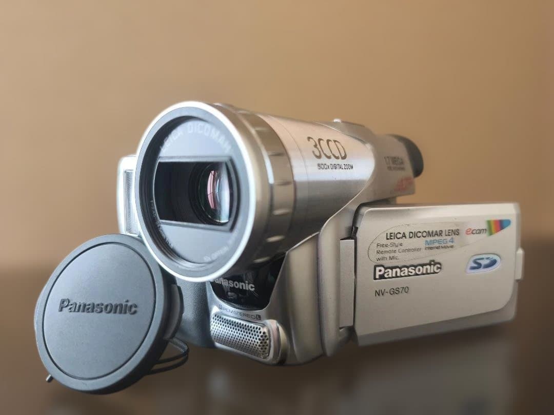 【動作確認済】Panasonic NV-GS70 3CCD ビデオカメラ