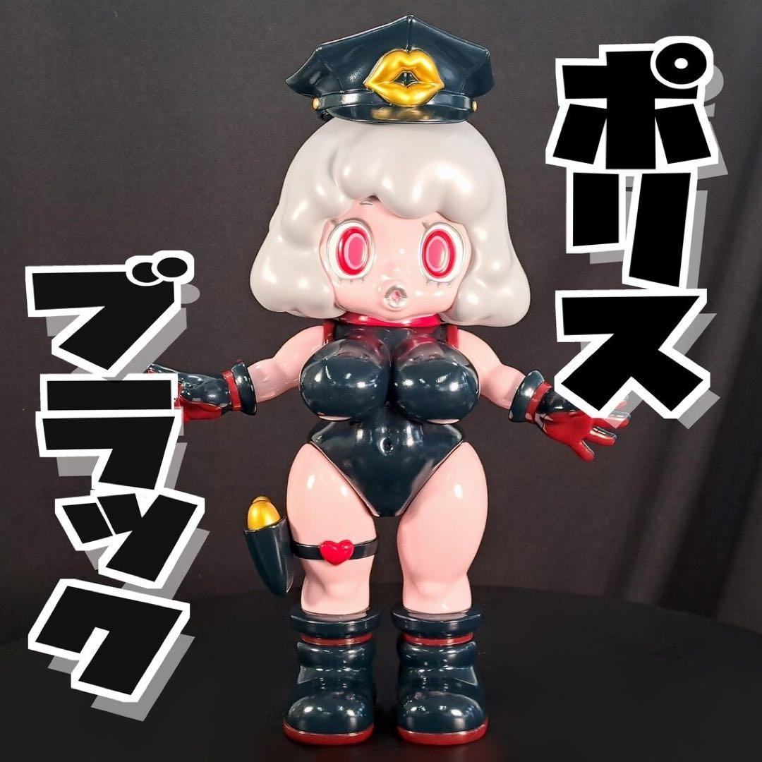 【人気ソフビ】完売　スライムガール　スラコ　【未開封】　 ポリスブラックver