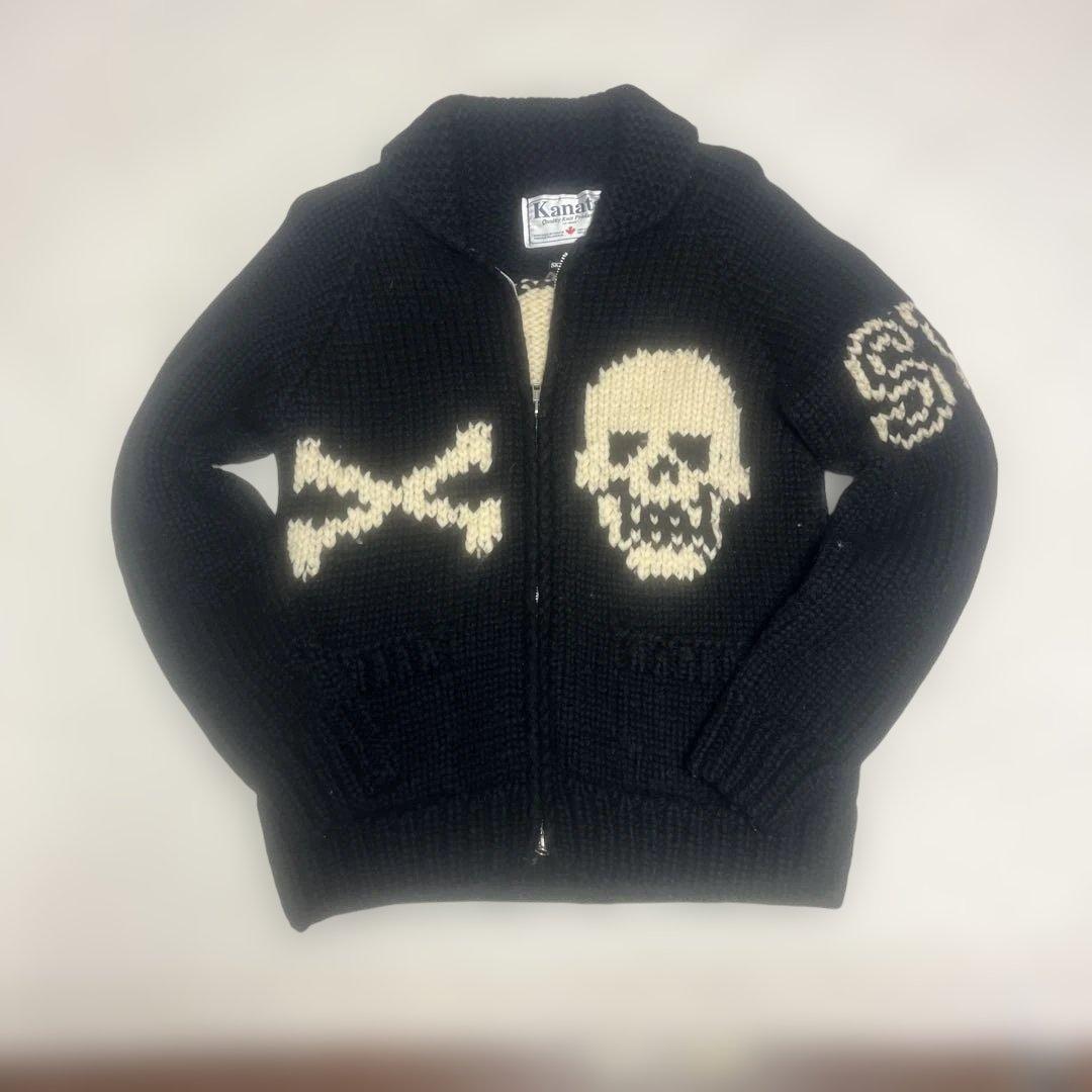 kanata skull works カウチンセーター - メルカリ