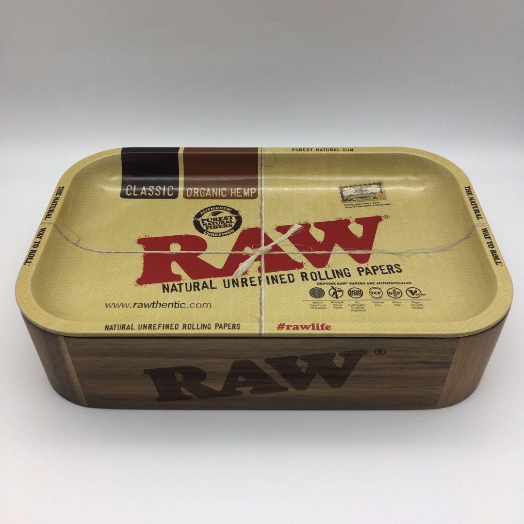 RAWキャッシュBOX★金属トレイ★ペーパー★ロウ★ボング★パイプスクリーン