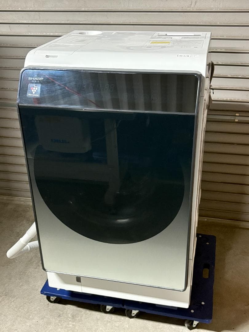 ☆GF239【中古品】ドラム式洗濯乾燥機 シャープ ES-W113-SR　20年