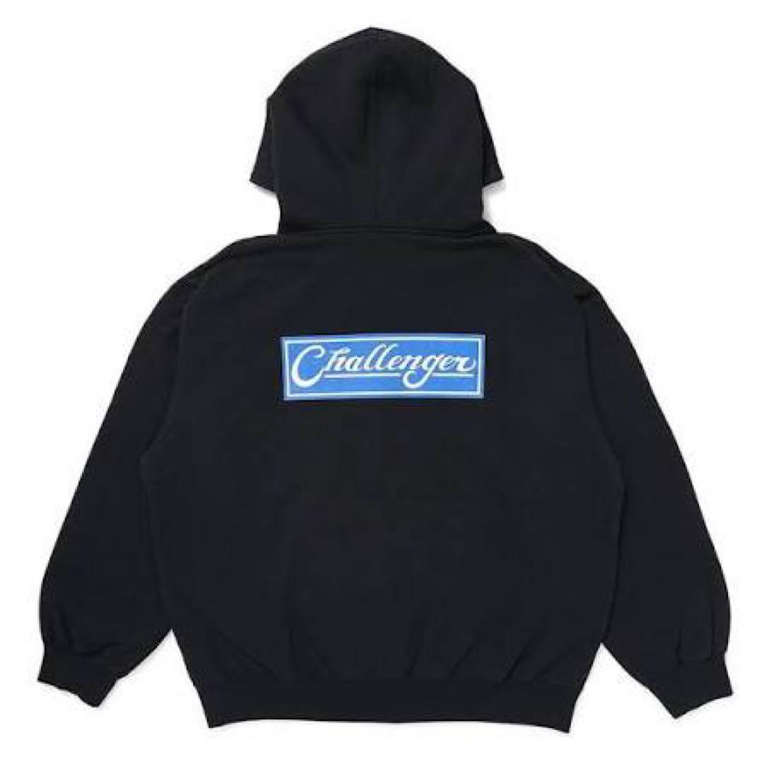 トップス CHALLENGER 24AW BAR LOGO ZIP HOODIE S CHALLENGER（チャレンジャー） 24AW BAR LOGO ZIP HOOD CLG-SW 024-007