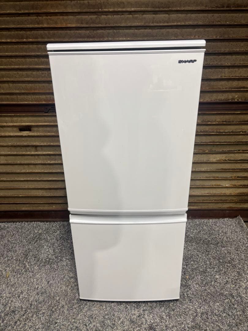 シャープ ノンフロン冷凍冷蔵庫 137L SJ-D14FJ-W 2020年製