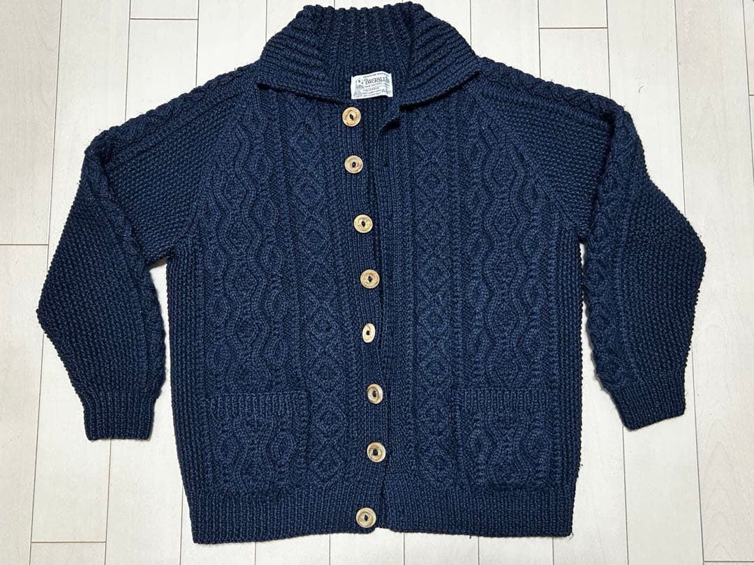 うさぎ【美品】インバーアラン　3A 正規品　茶タグ 最終値下価格】インバーアラン 3A 茶タグ ヴィンテージ - メルカリ