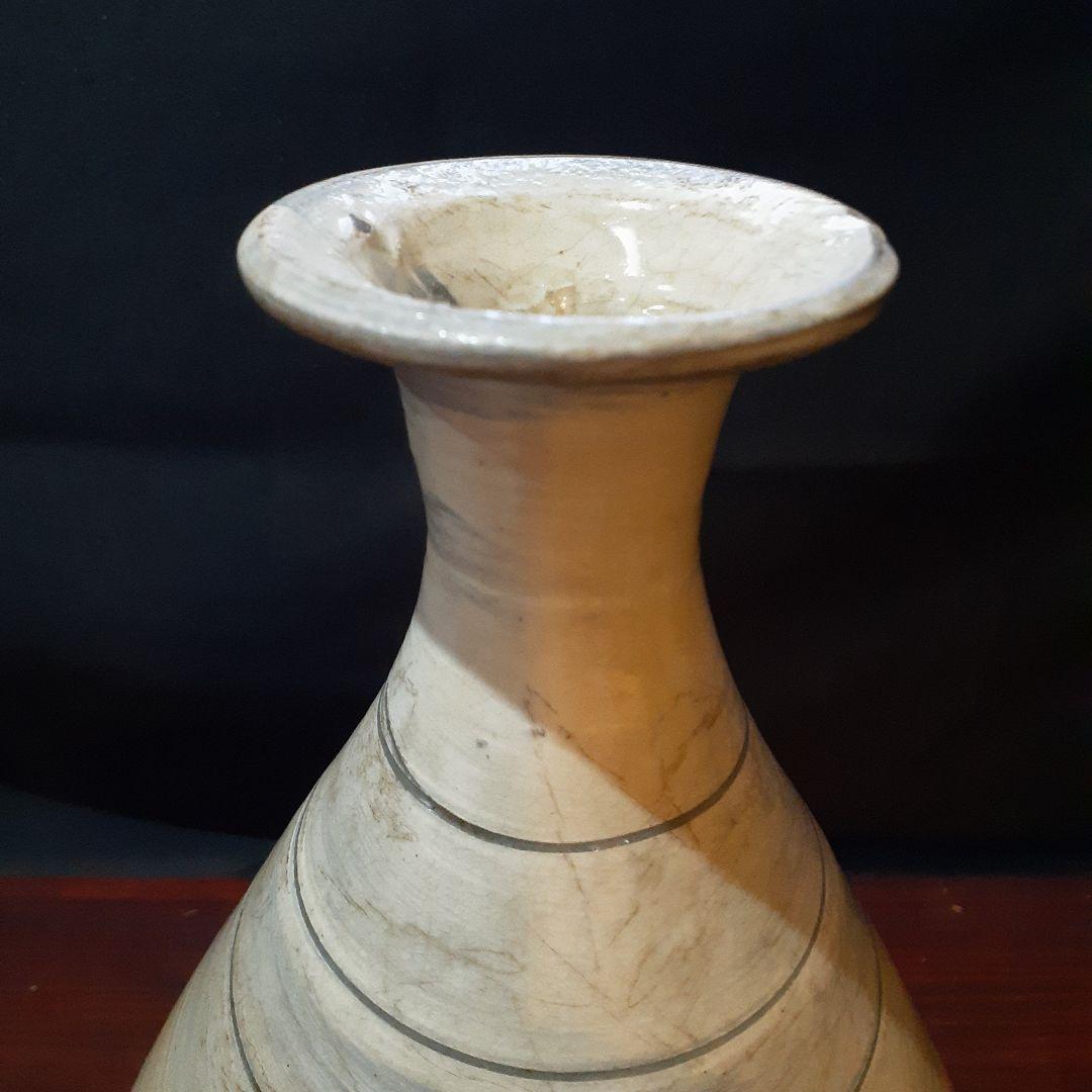 鶏龍山刷毛目鉄絵徳利 - メルカリ