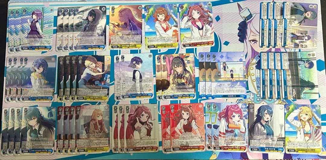 ヴァイスシュバルツ　学園アイドルマスター　デッキ＋デッキパーツ