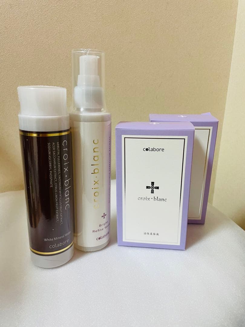 【新品】コラボレ colabore croix blanc 美容液&化粧水セット