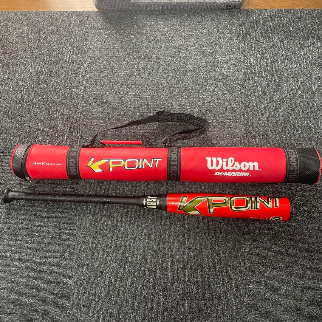 Wilson K POINT 軟式バット ケース付き 楽天市場】ウィルソン ディマリニ k－pointの通販