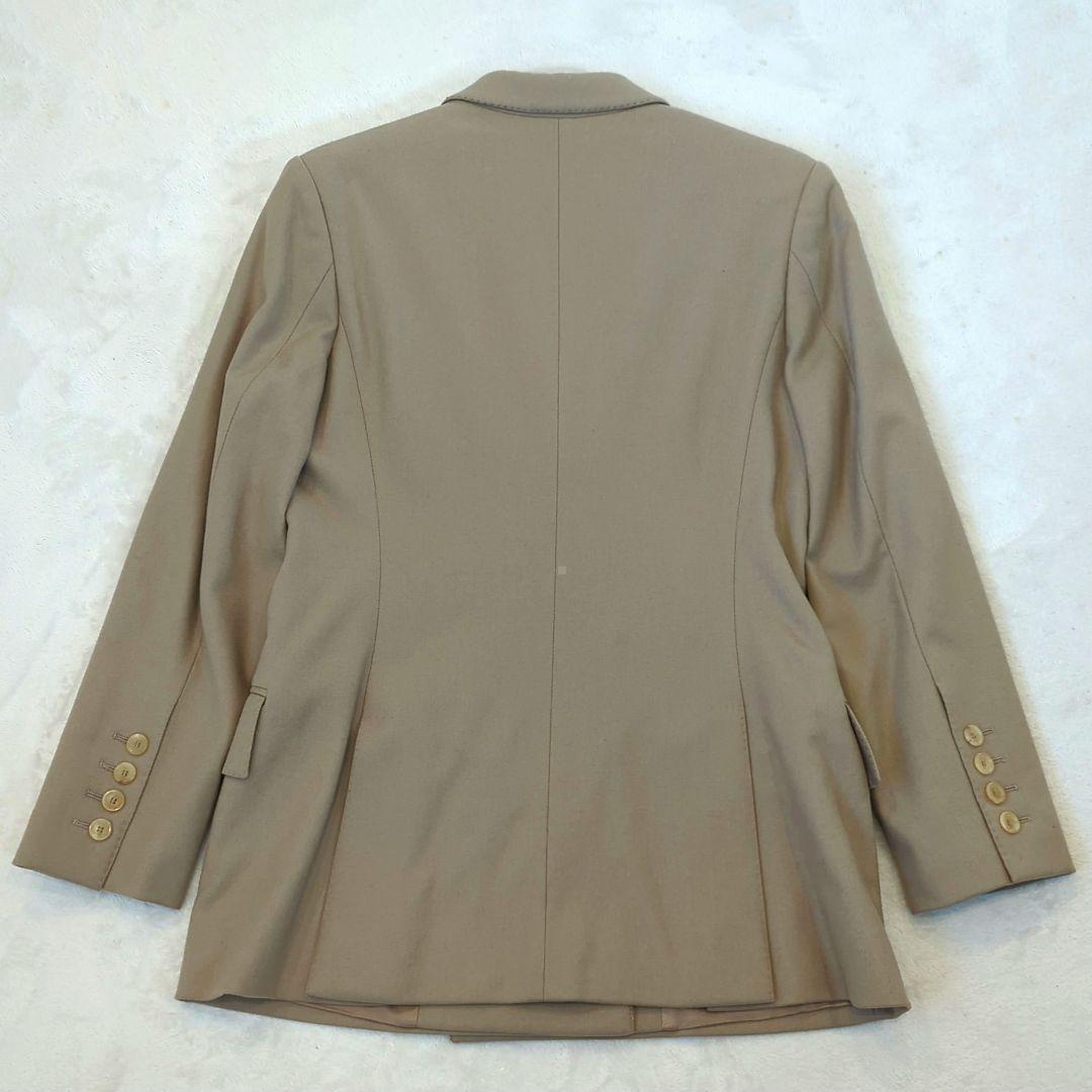 人気 グッチ セットアップ ダブル パンツスーツ 40 44 ベージュ L 楽天