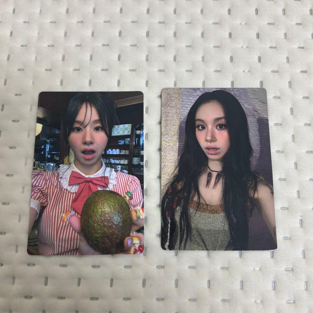 TWICE チェヨン SHOOT 事前収録 サノク トレカ