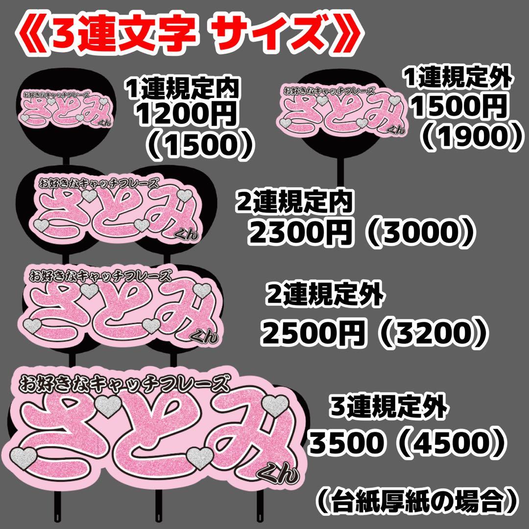 連結文字パネル うちわ文字 オーダー 文字パネル | Buyee日本代购服务