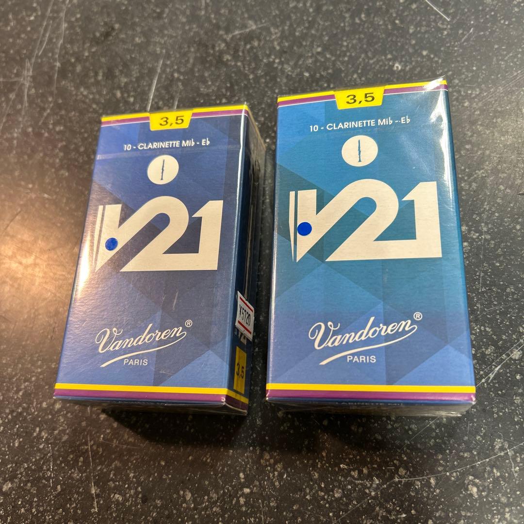 Vandoren V21 クラリネットリード 3.5 10枚入り