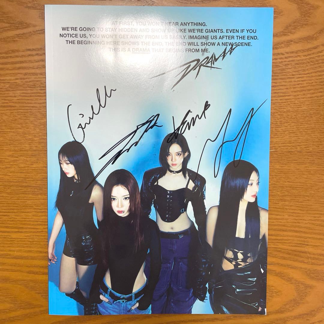 aespa エスパ 全員直筆サイン入り CD - メルカリ