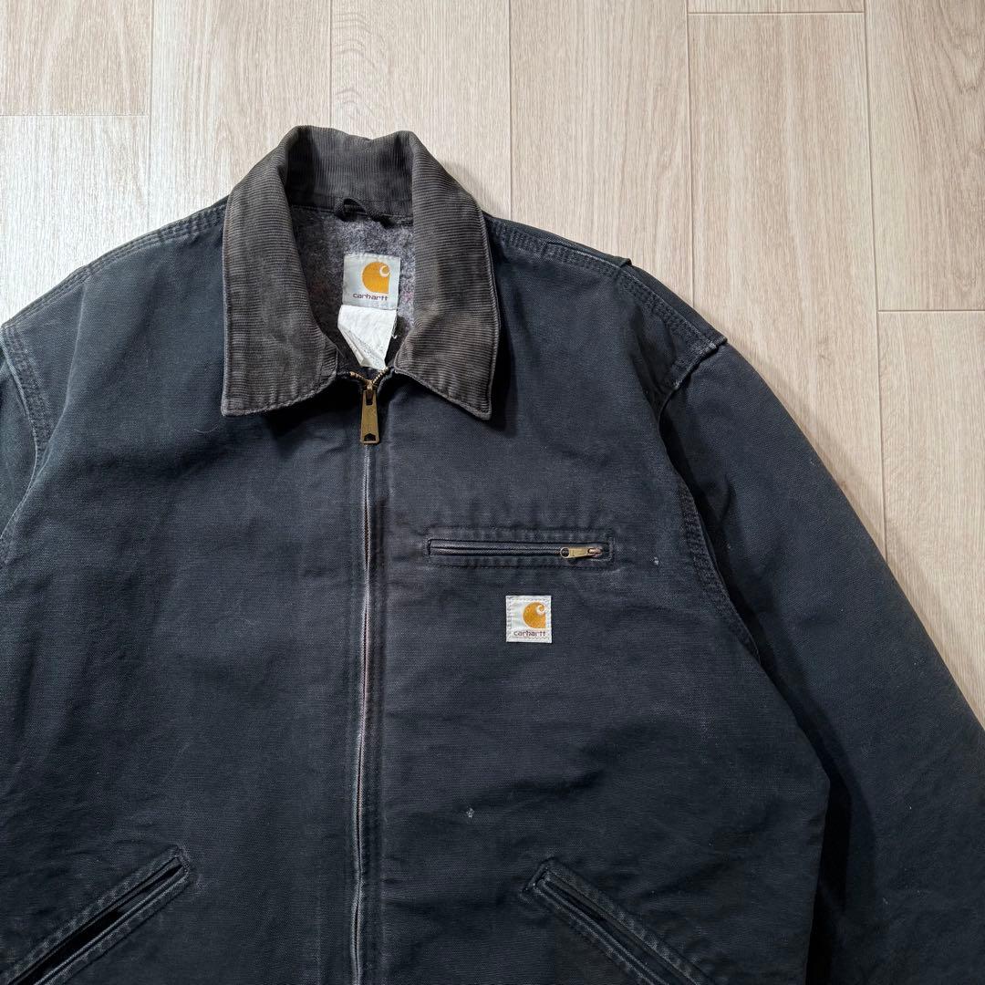 Carhartt デトロイトジャケット 44 黒 ブラック J01BLK - メルカリ