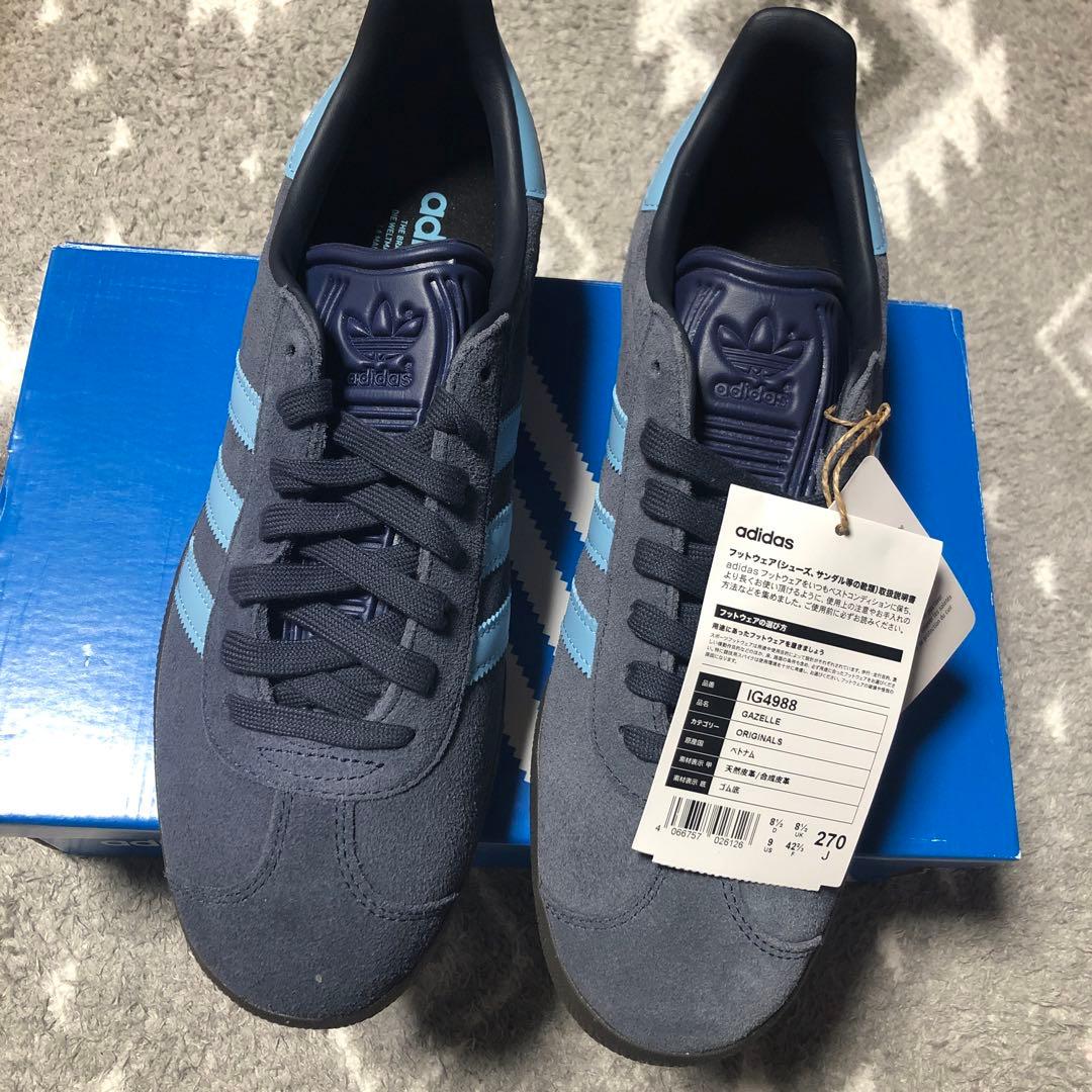 【新品未使用】adidas GAZELLE アディダス ガゼル　27㎝