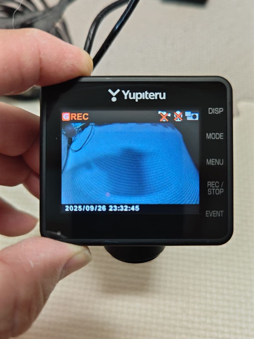 Yupiteru　ZQ-31R 360° ドライブレコーダー 、リアカメラ付き