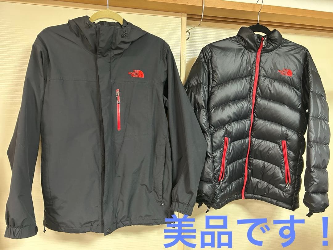 ノースフェイス　マウンテンジャケット　インナーダウン付き　ゼウストリクライメイト