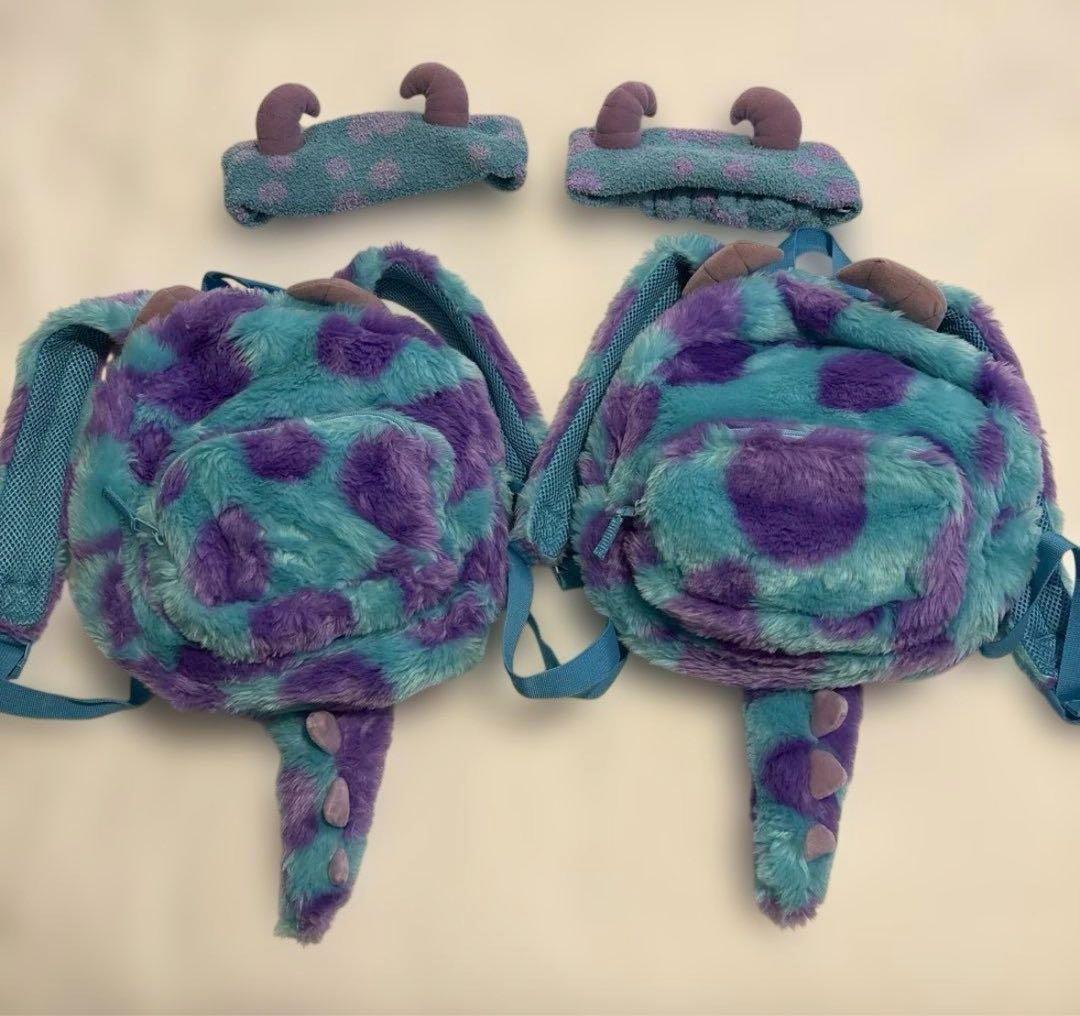 ディズニー モンスターズインク サリー リュック ヘアバンド ミニー