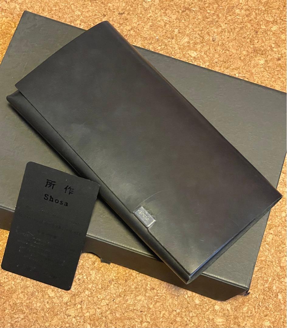 ◆感謝価格◆所作◆shosa◆ロングウォレット◆ 所作（shosa） 最大46%☆3/3限定 財布 メンズ レディース 長財布