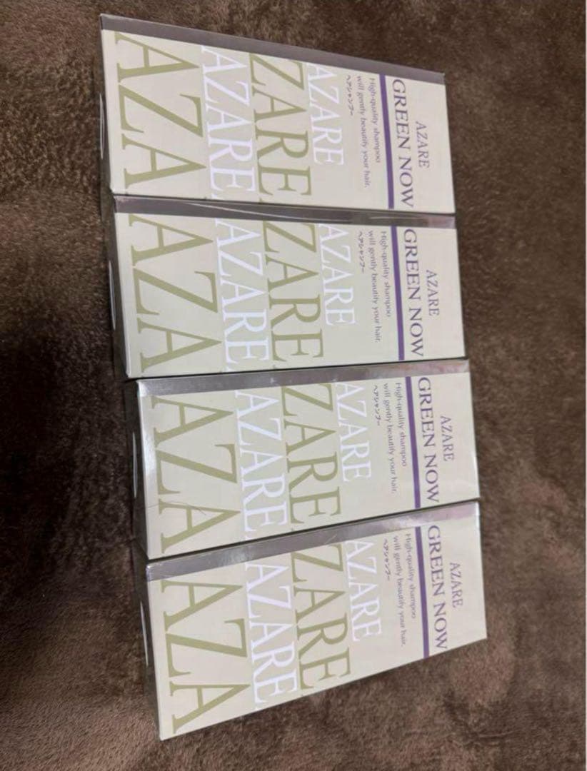 詰め替え　　AZARE GREEN NOW シャンプー 350ML 4本セット