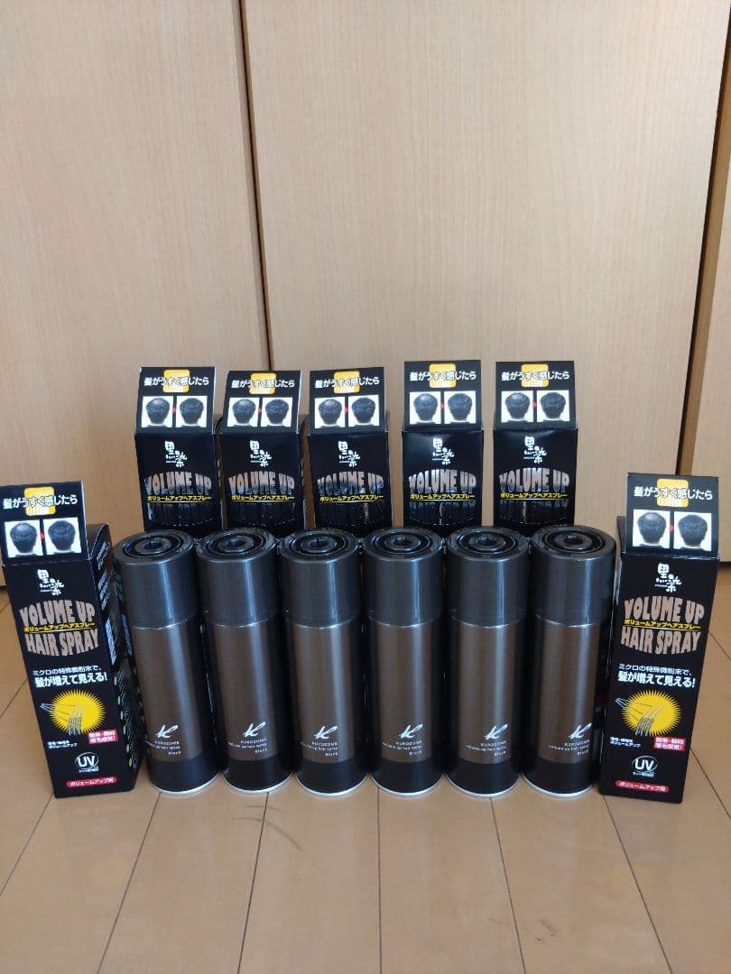 黒ばら本舗 黒染ボリュームアップスプレー 1本1200円✖13本セット