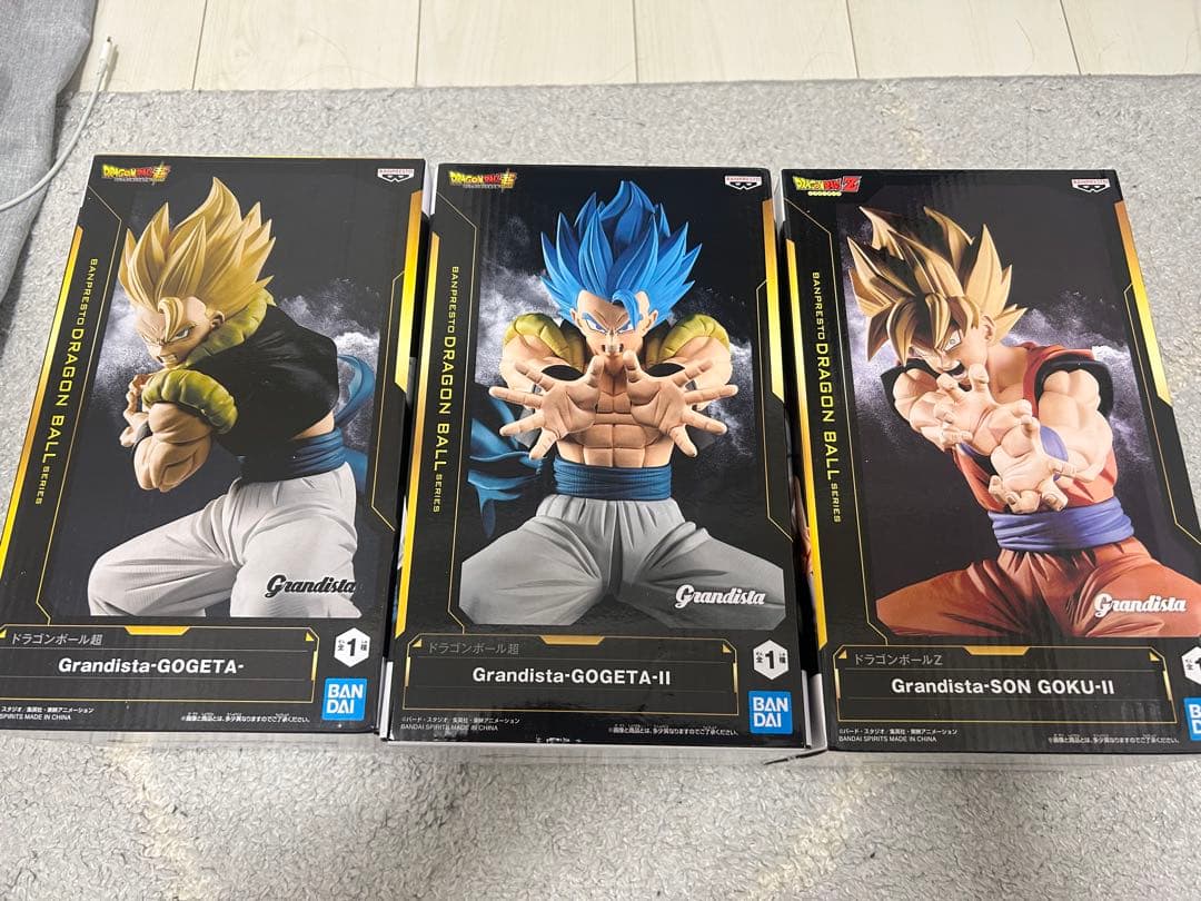 Grandista ドラゴンボール フィギュアセット 孫悟空 ゴジータ3点セット