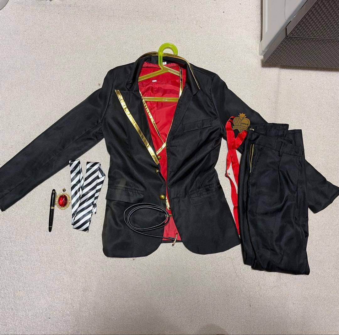 あ ツイステ ハーツラビュル リドル コスプレ 衣装 制服 一式