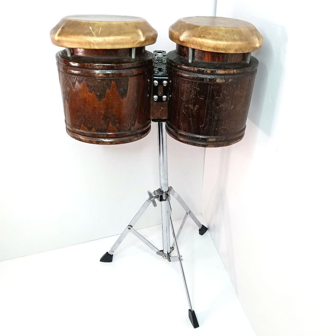 KIKUTANI MUSIC キクタニミュージック ボンゴ スタンド付き 太鼓