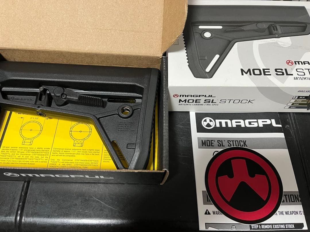 実物MAGPUL MOE SL STOCK ブラック