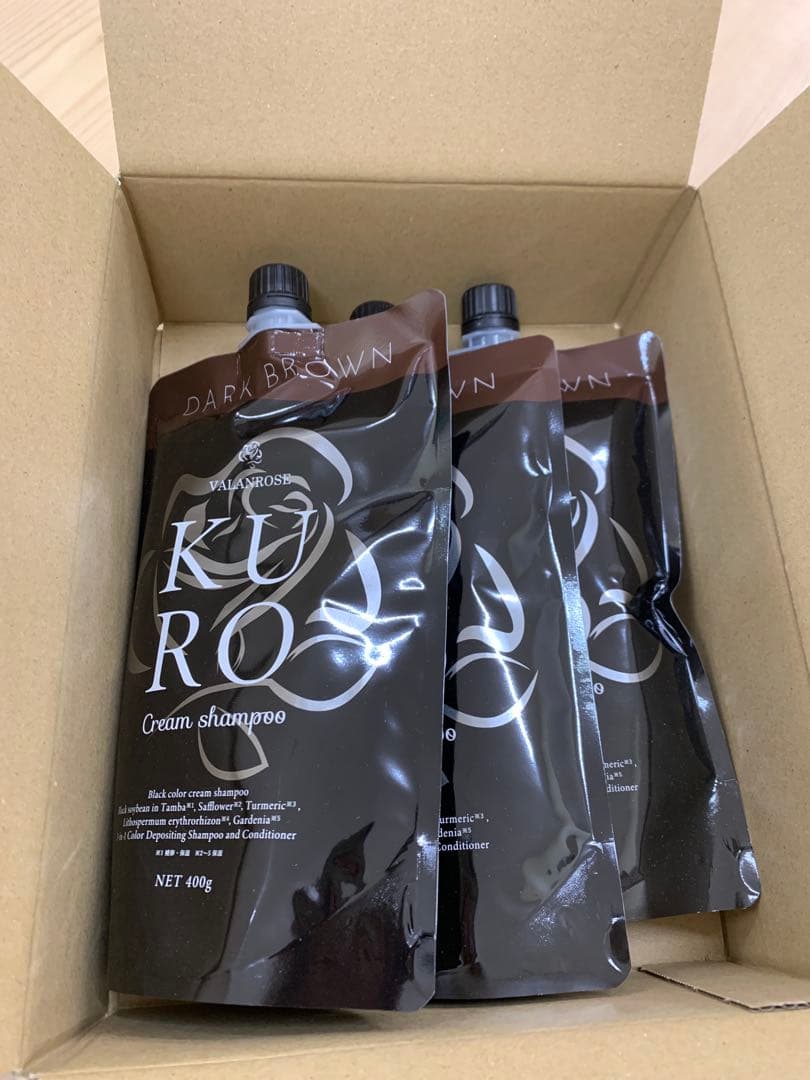 【新品】B.VALANCE バランローズ KUROクリームシャンプー 400g