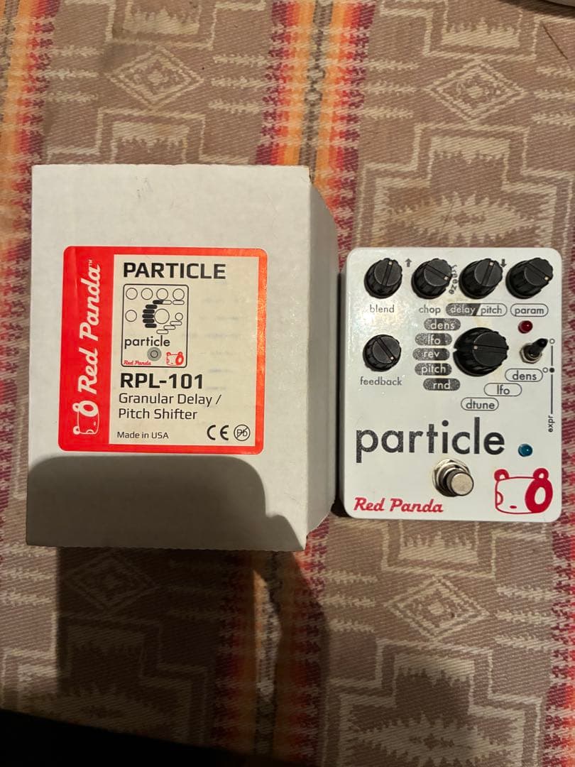 Red Panda Particle エフェクター　アンビエント　ディレイ