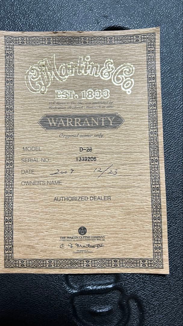 Martin D-28 2009年 アコギ 泉谷しげる他サイン付 PU装備即戦力 - メルカリ