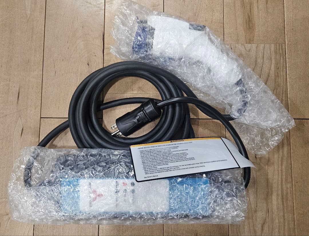 三菱自動車 純正充電ケーブル 200V 未使用 矢崎化工