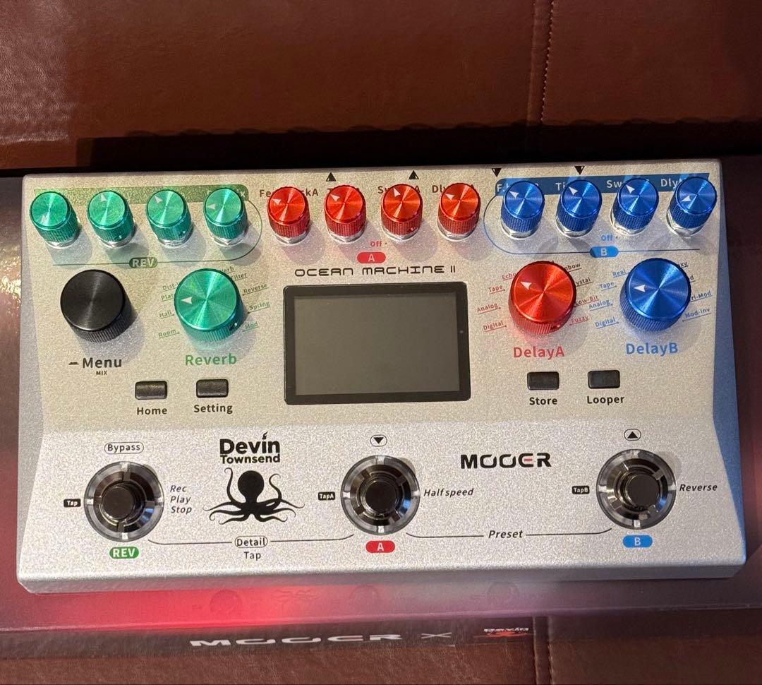 Mooer Ocean Machine II 高機能リバーブ