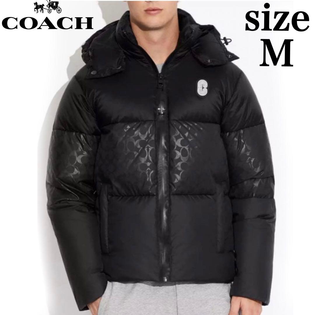 coach コーチ ダウン ジャケット シグネチャー ロゴ モノグラム
