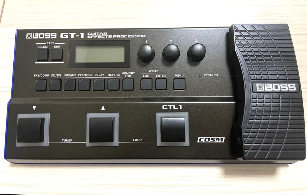 BOSS GT-1 マルチエフェクター&純正アダプター Amazon.co.jp: BOSS GT-1 マルチエフェクター 純正アダプター GT-1