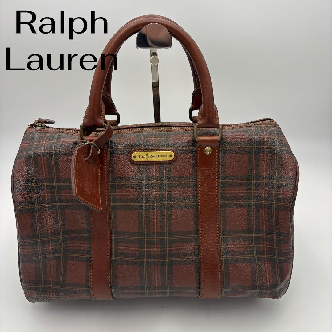 ✨焼きそばパンさま専用です✨ ポロラルフローレン　ボストンバック　ブラウン系 楽天市場】ボストンバッグ（ブランドラルフローレン）（男女兼用バッグ