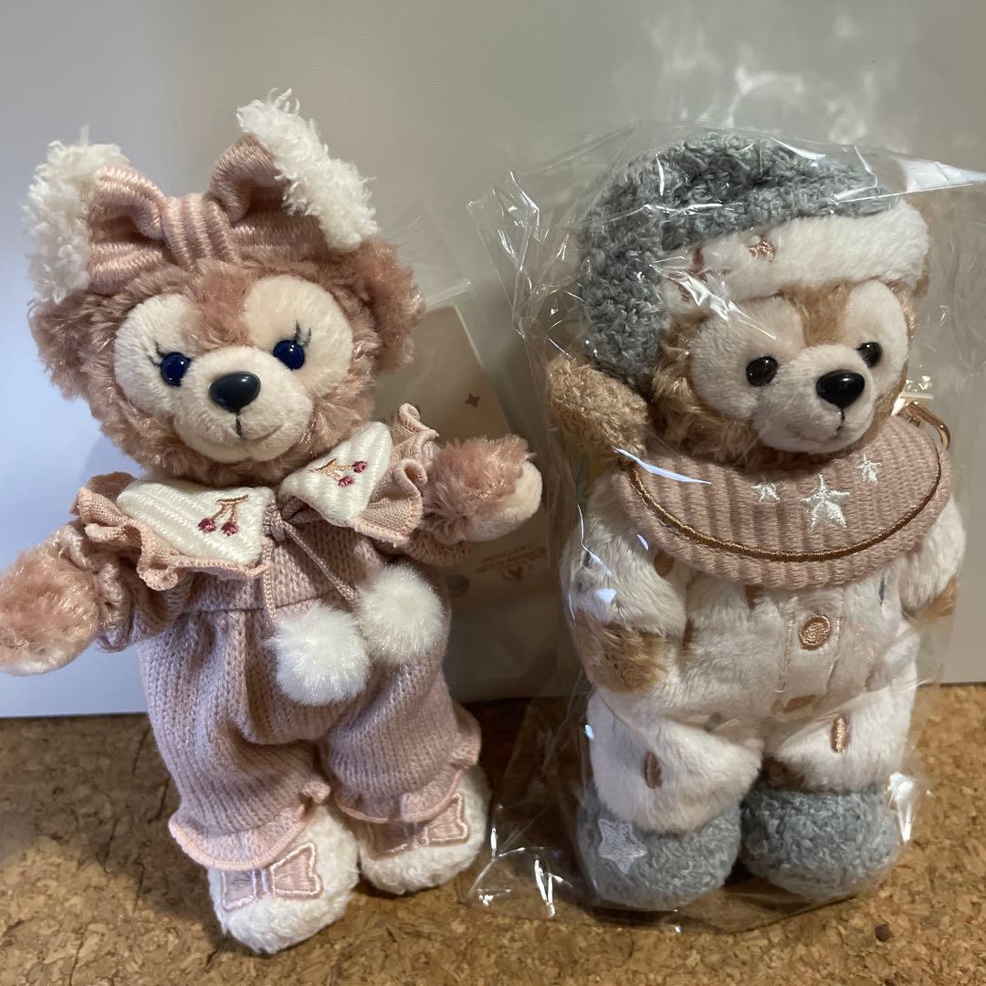 上海ディズニー リラックスシリーズ　パジャマ　ダッフィー シェリーメイ　懒懒