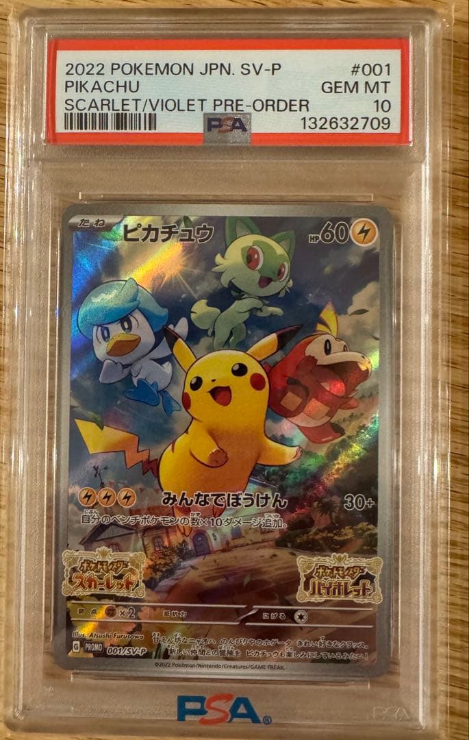 ポケモンカード　ピカチュウ　みんなでぼうけん　プロモ　スカーレットバイオレット