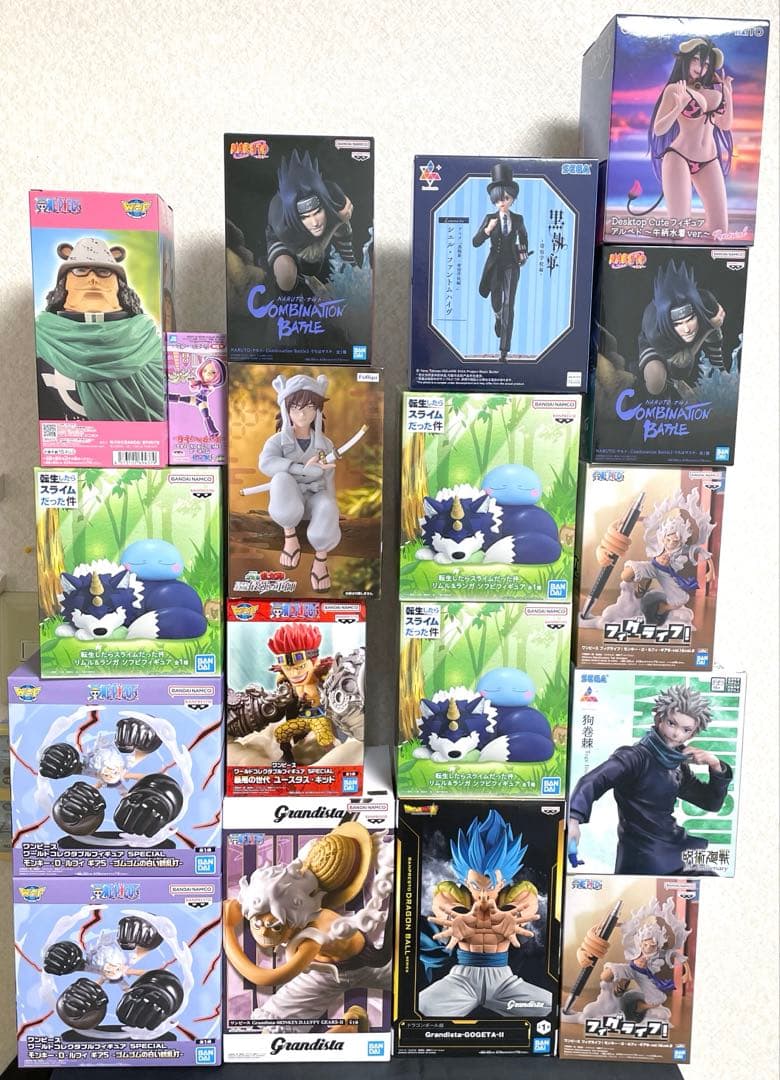 最新プライズ有り　フィギュア　18個　まとめ売り　ワンピース　呪術廻戦　など