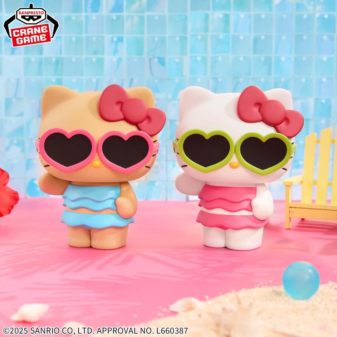 ハローキティ 水着 フィギュア 2025年2個セット