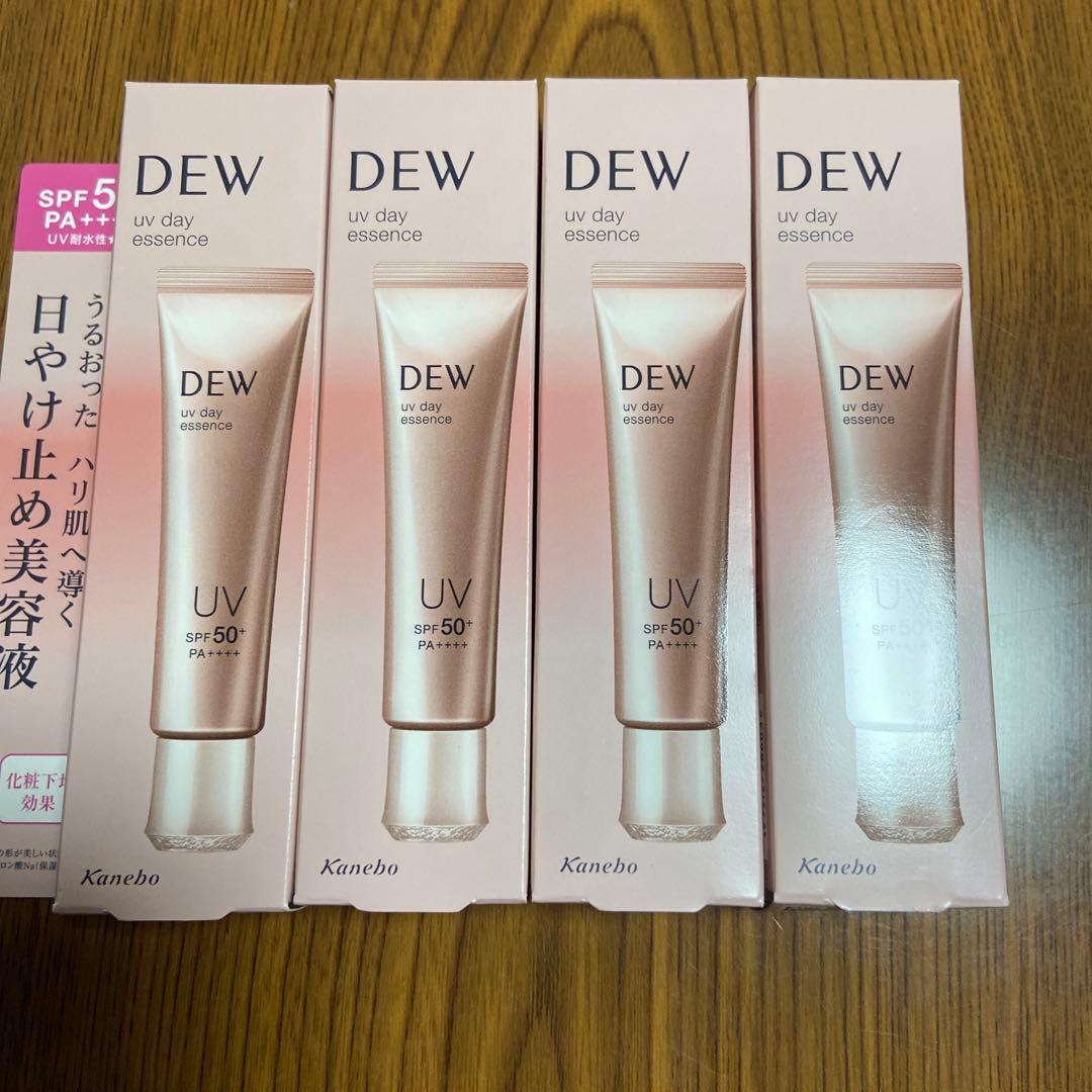 【まゆぴん】DEW UVデイエッセンス　40g 4点セット DEW UVデイエッセンス | マツキヨココカラオンラインストア