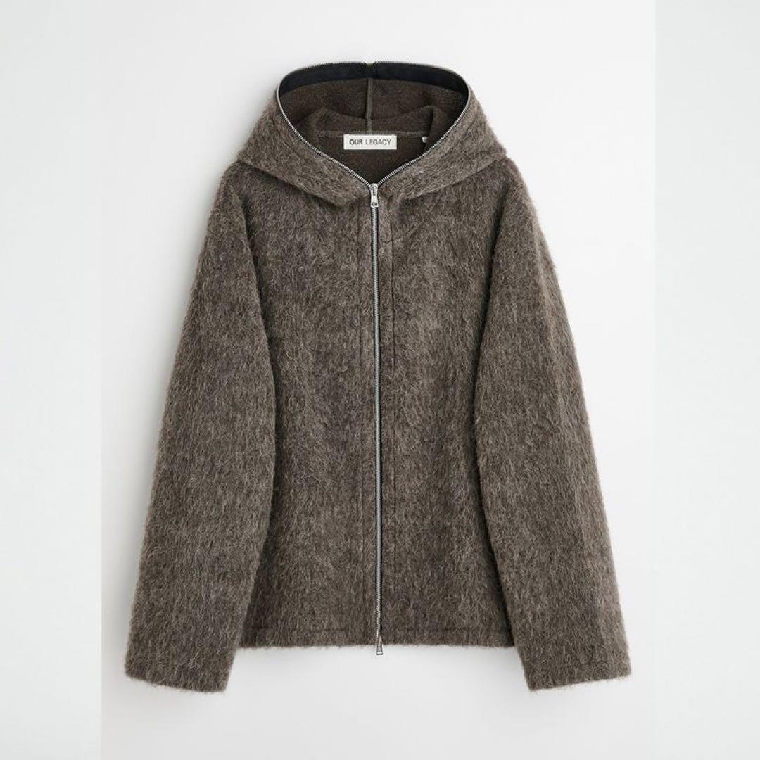 OUR LEGACY FULL ZIP HOOD Grey 48 - メルカリ