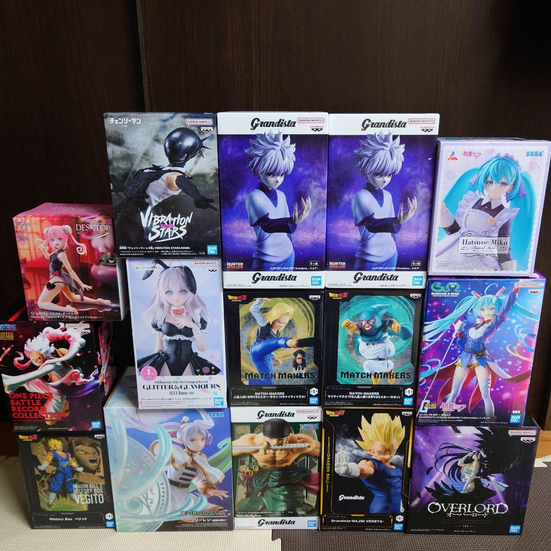 最新プライズフィギュア込　まとめ売り 最新プライズフィギュア 8個セット まとめ売り - メルカリ